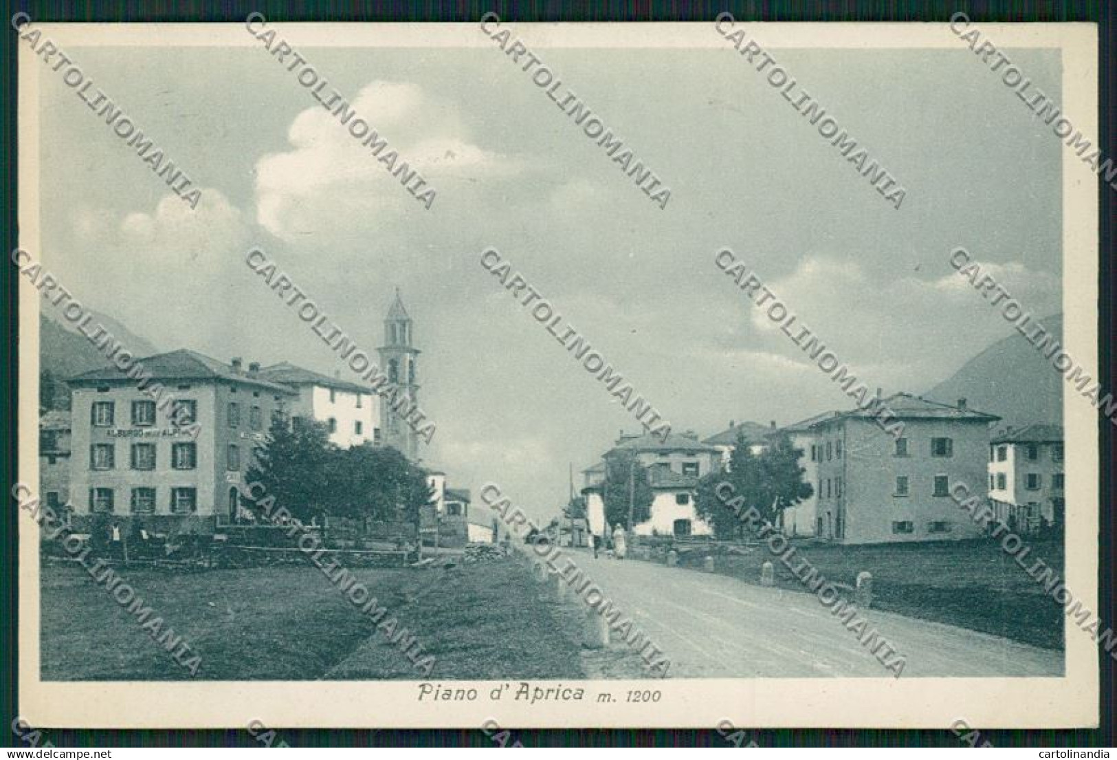 Sondrio Aprica cartolina QQ7440