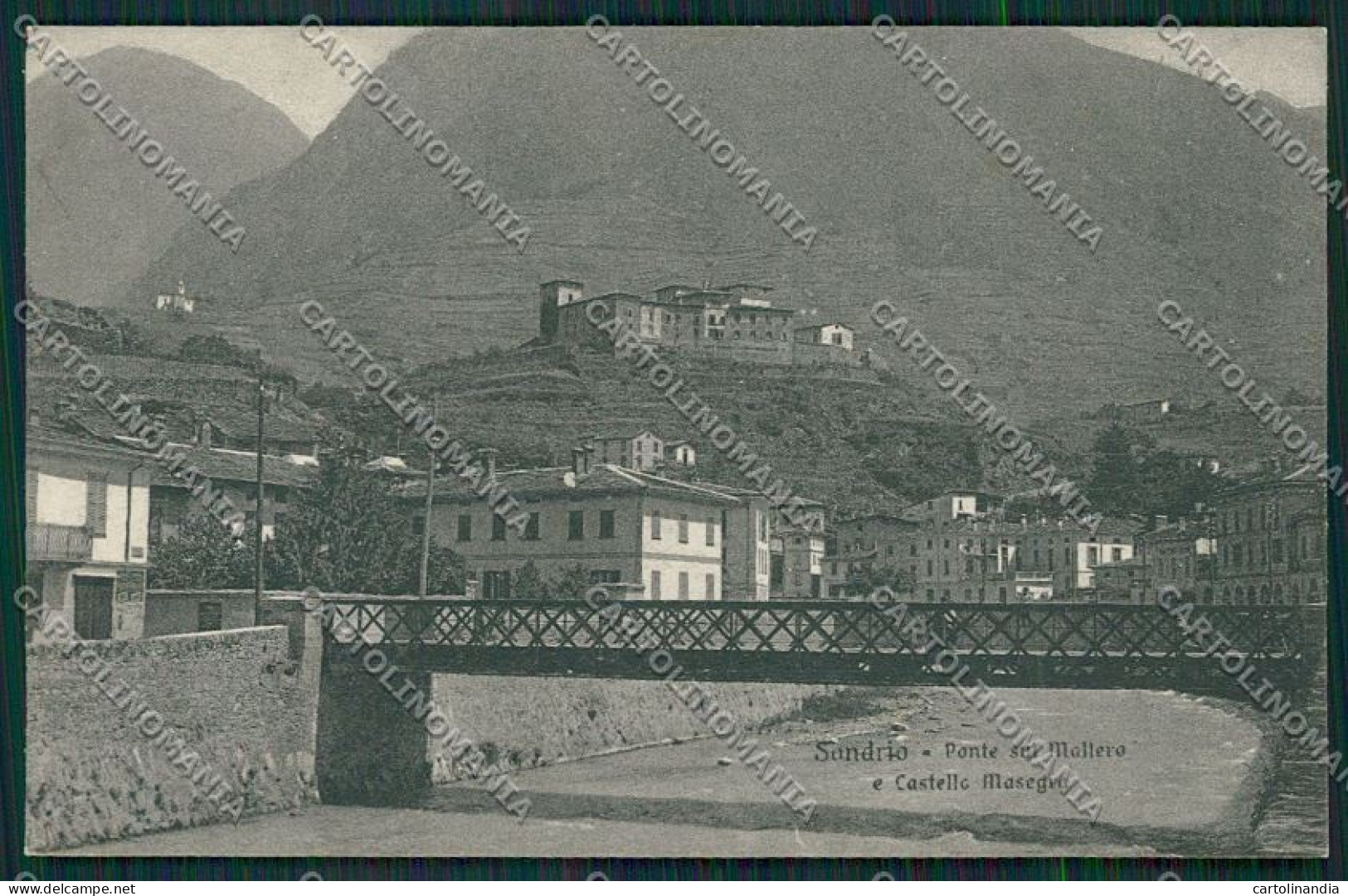 Sondrio città cartolina QQ7364