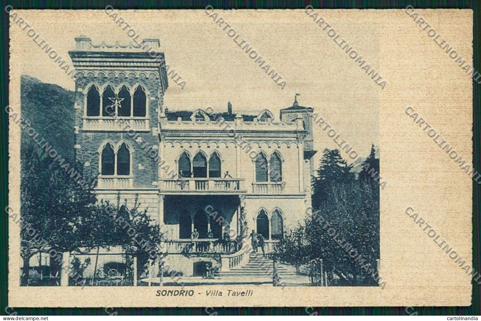 Sondrio città cartolina QQ7370