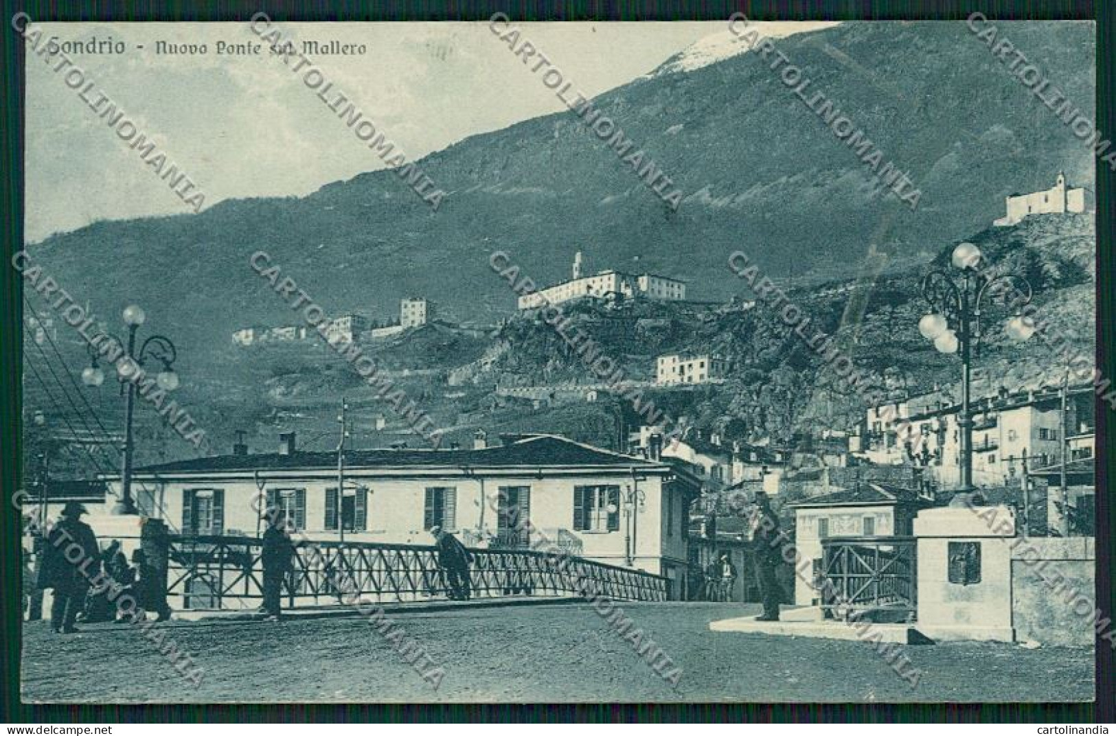 Sondrio città cartolina QQ7398