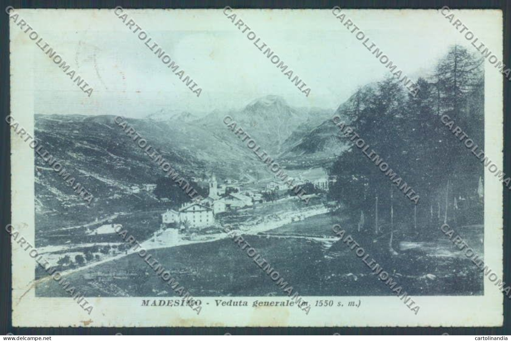 Sondrio Madesimo cartolina LQ5278