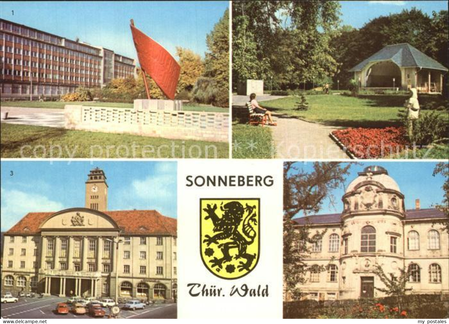Sonneberg Thueringen Ehrenmal Spielzeugmuseum