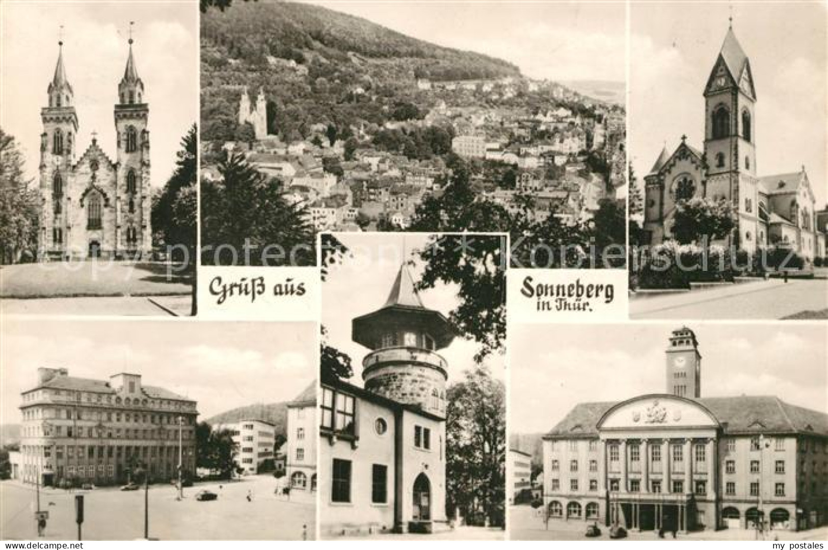 Sonneberg Thueringen Ortsansichten