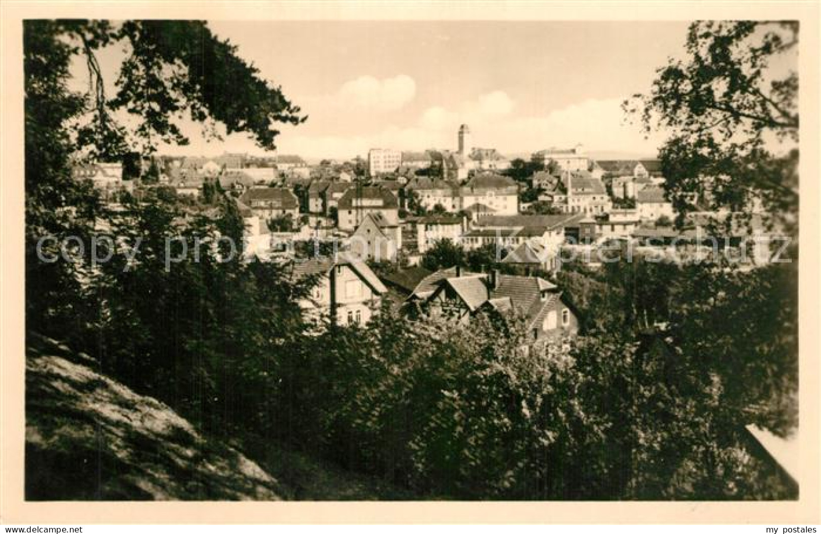 Sonneberg Thueringen Panorama