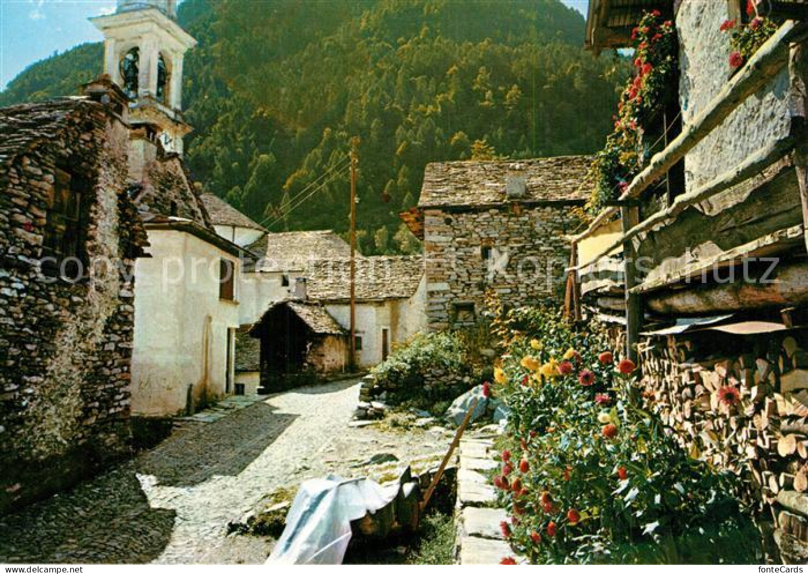 Sonogno Ortsmotiv
