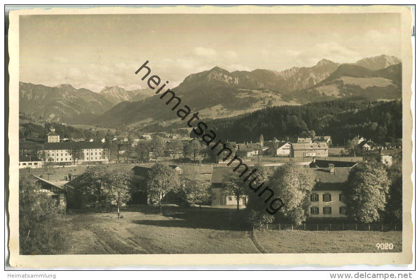 Sonthofen - Foto-Postkarte - Feldpost