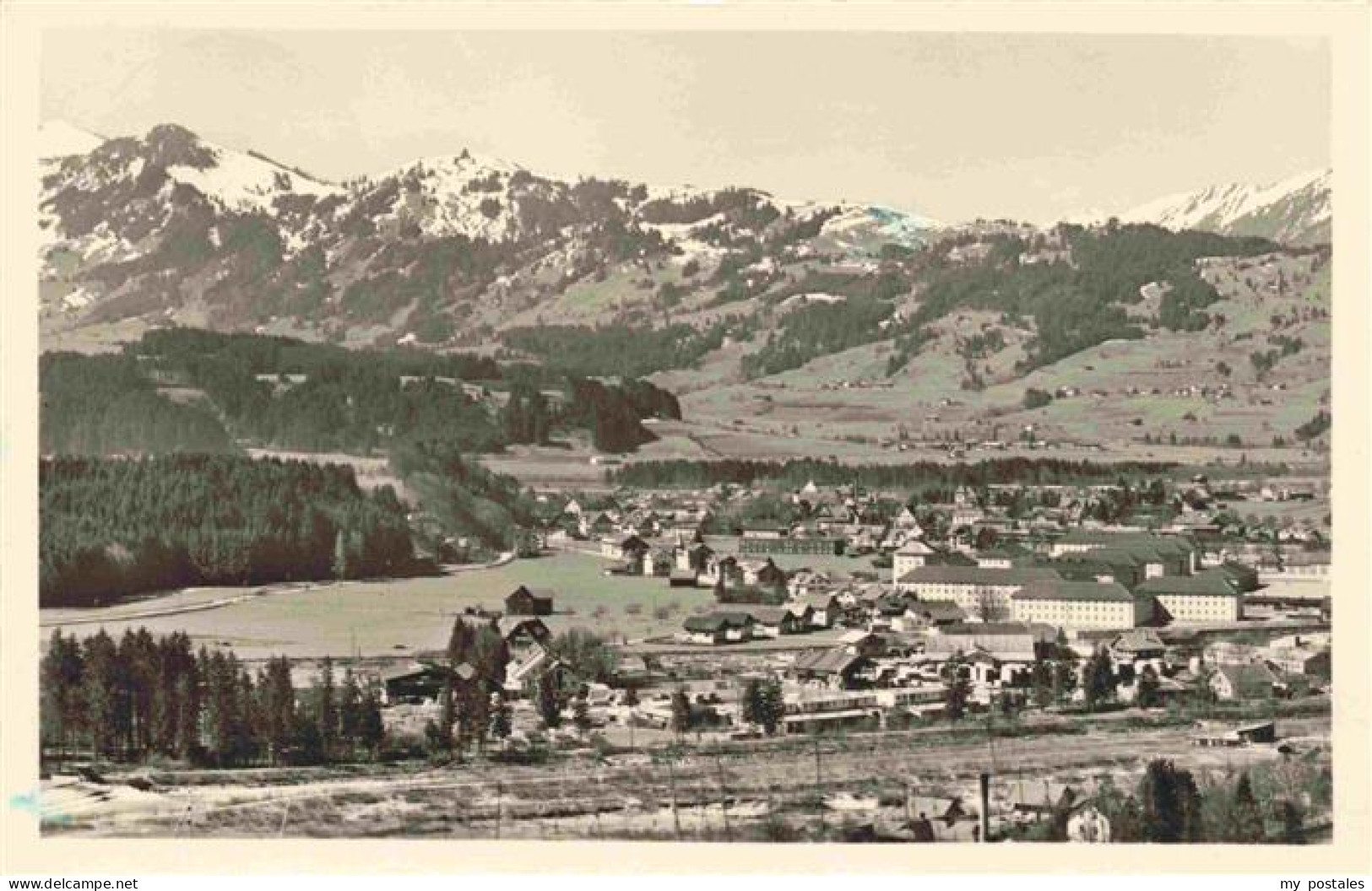 Sonthofen  Oberallgaeu Panorama
