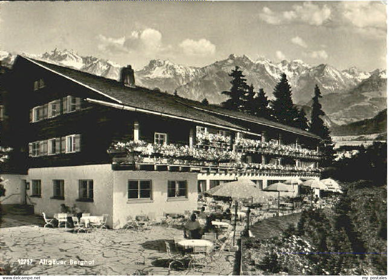Sonthofen Oberallgaeu Sonthofen Allgaeuer Berghof x 1963