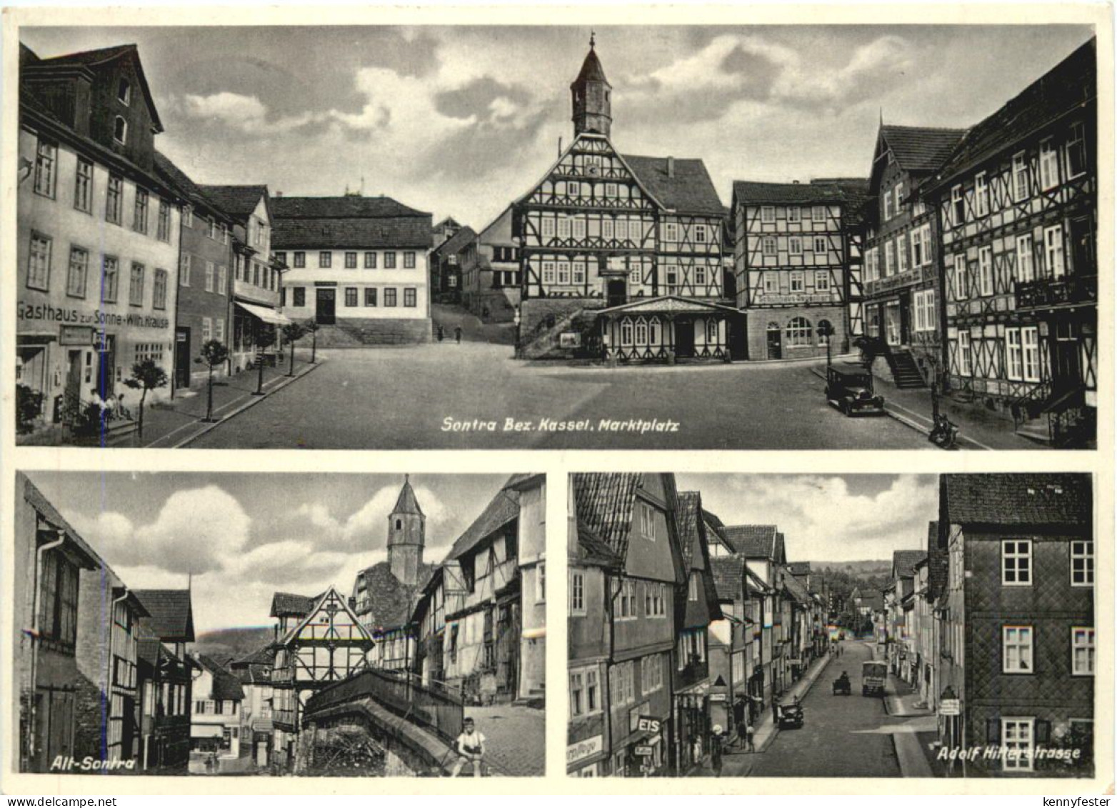 Sontra - Bez. Kassel - Marktplatz