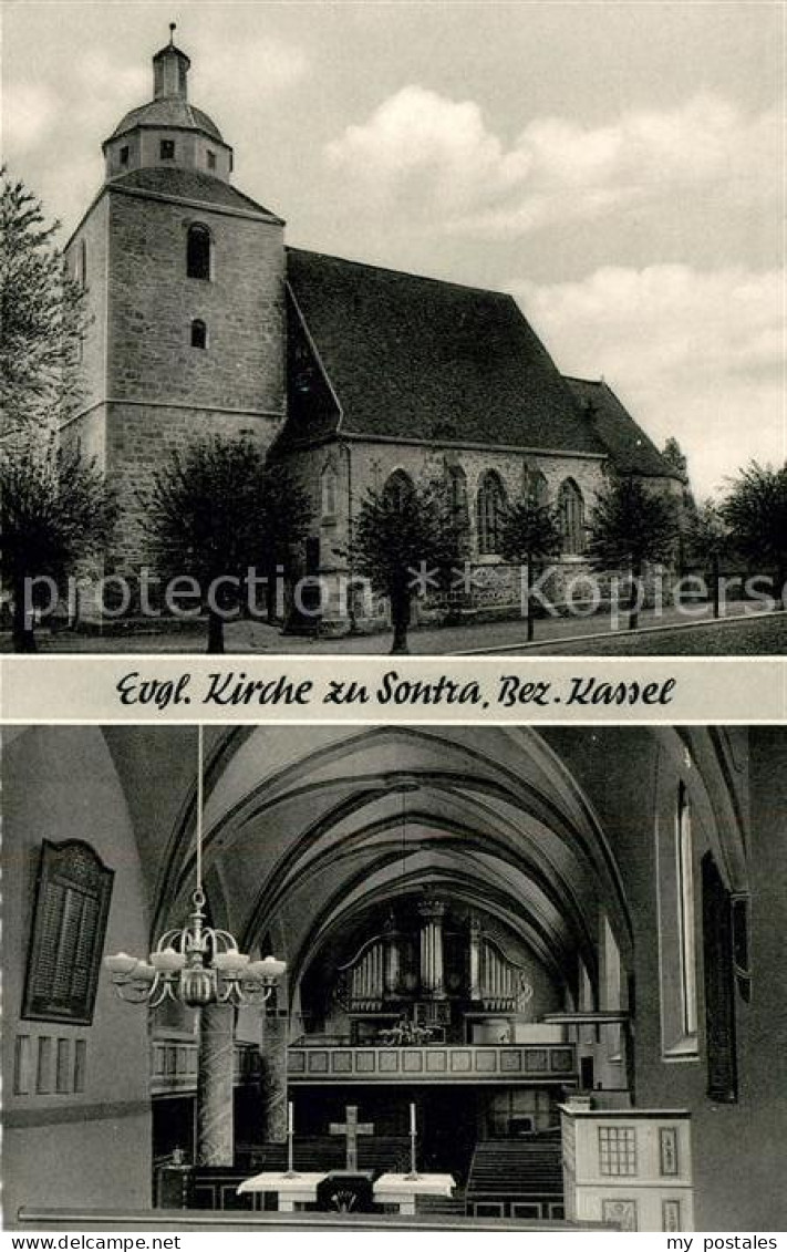 Sontra Werra-Meissner-Kreis Hessen Kirche Inneres Orgel