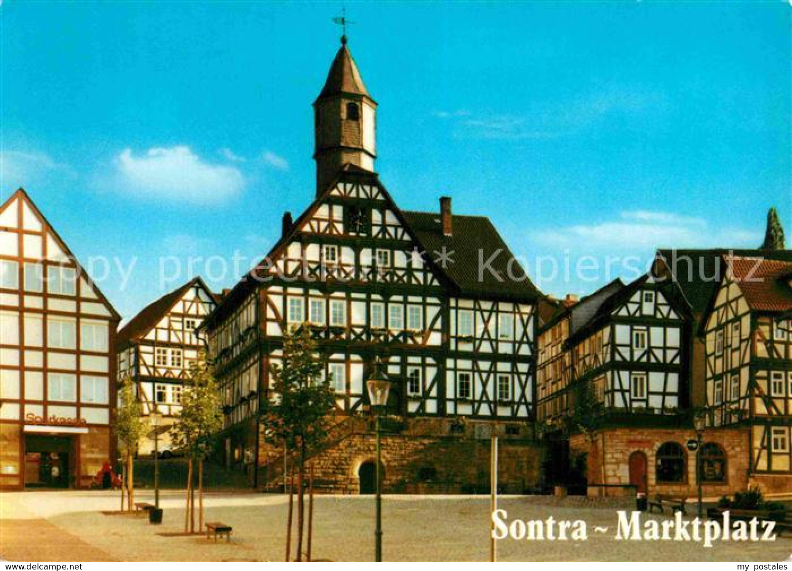 Sontra Werra-Meissner-Kreis Hessen Marktplatz