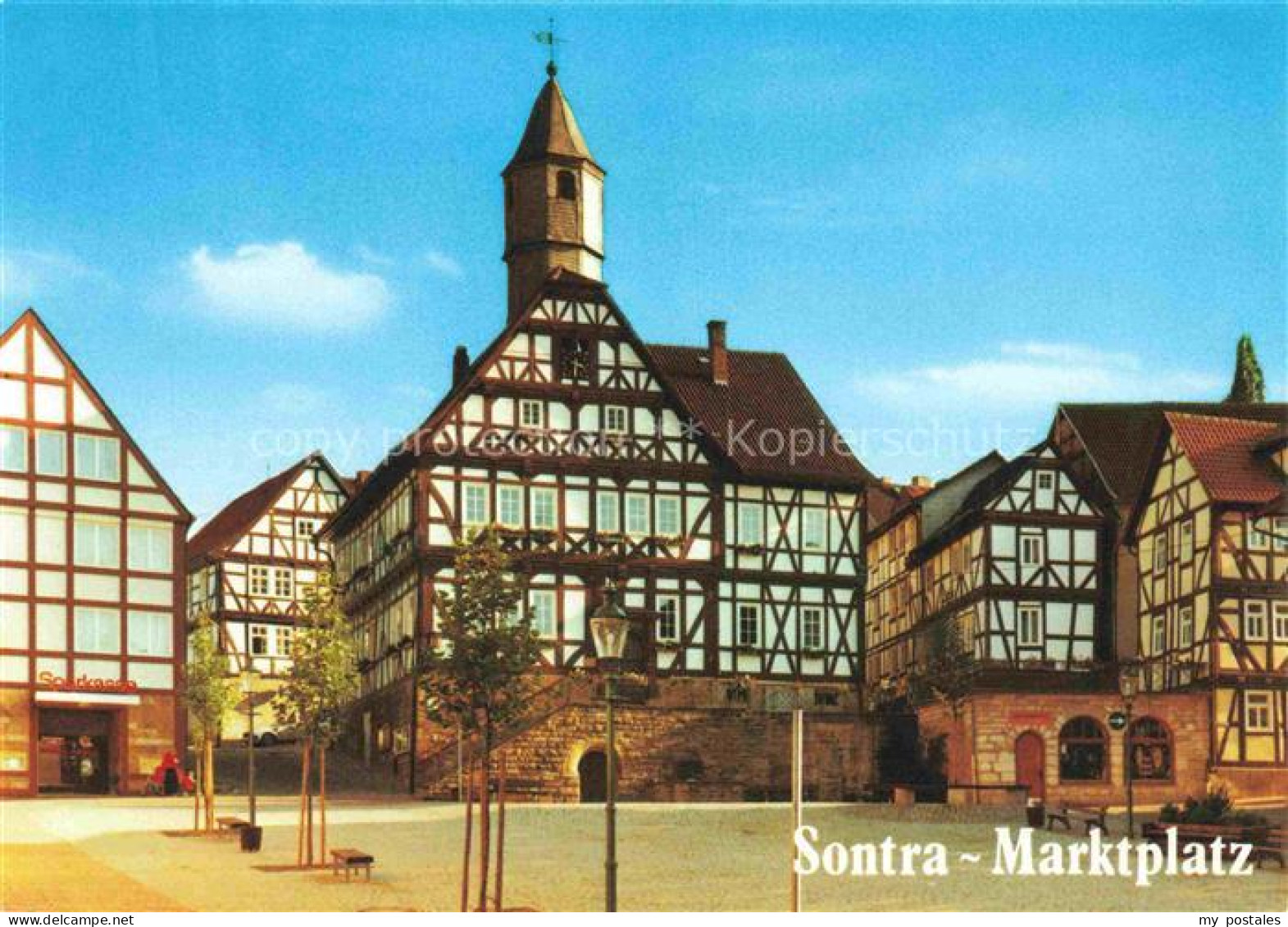 Sontra Werra-Meissner-Kreis Hessen Marktplatz