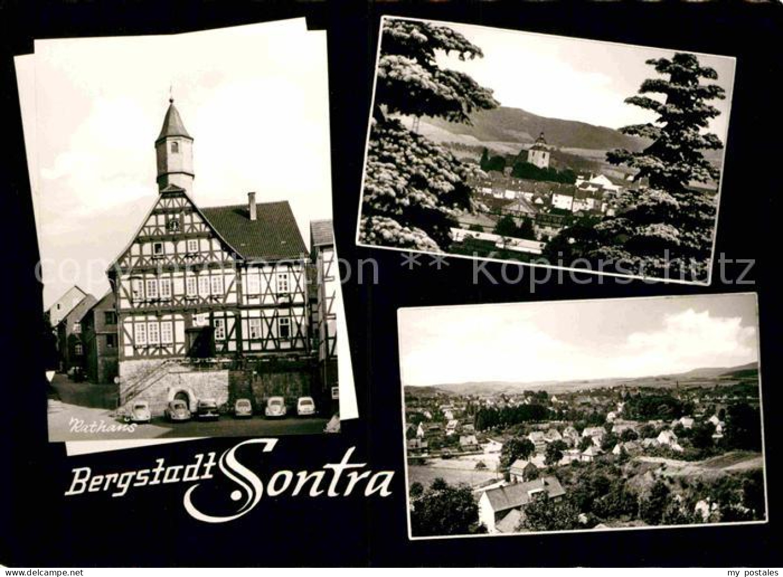 Sontra Werra-Meissner-Kreis Hessen Panorama Rathaus