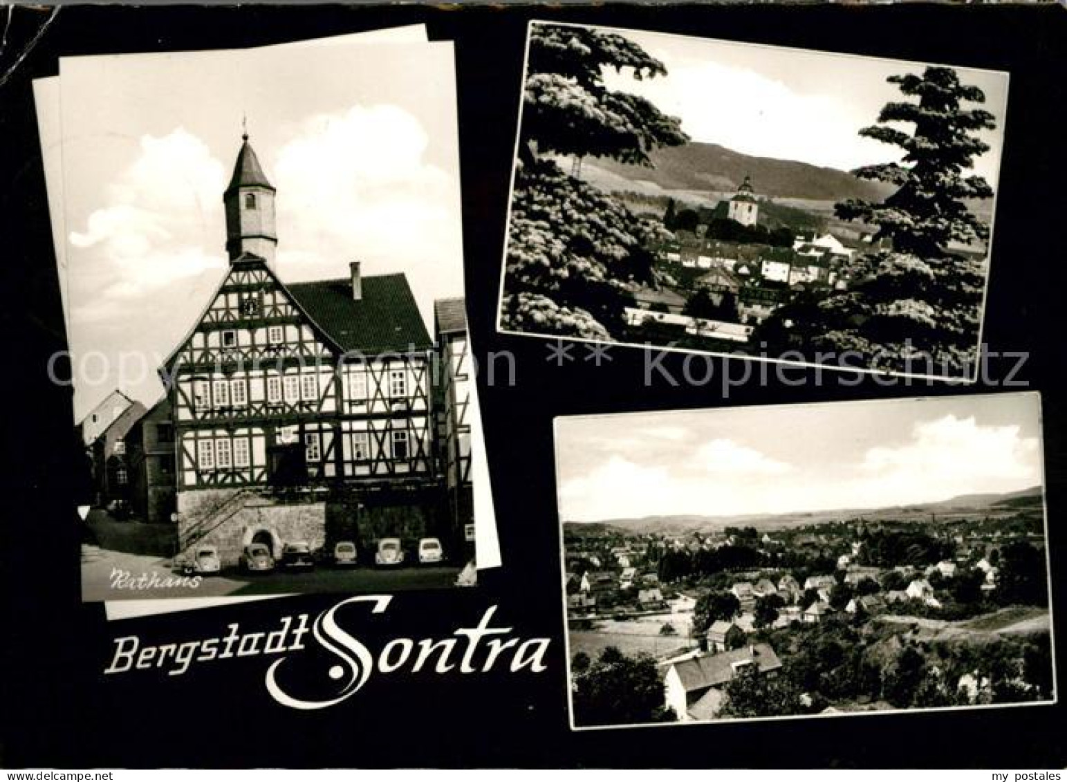 Sontra Werra-Meissner-Kreis Hessen Rathaus Panorama