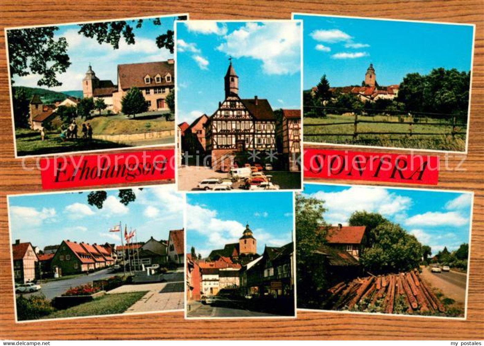 Sontra Werra-Meissner-Kreis Hessen Teilansichten Erholungsort Altstadt Kirche