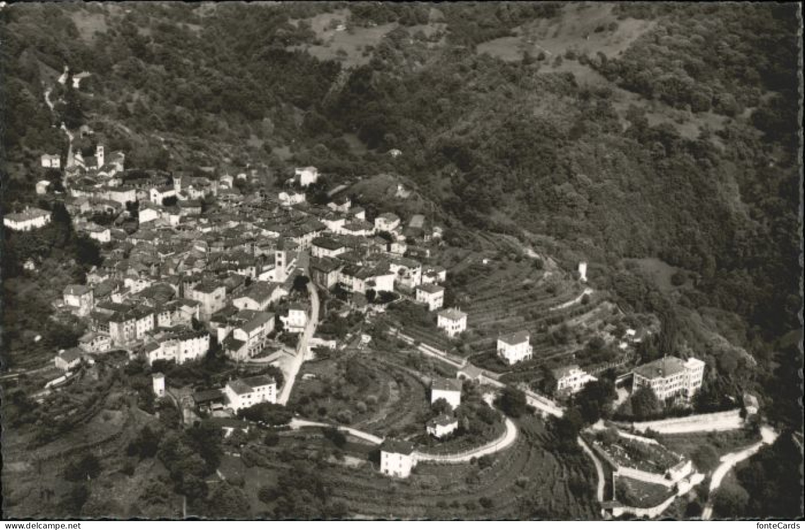 Sonvico Fliegeraufnahme