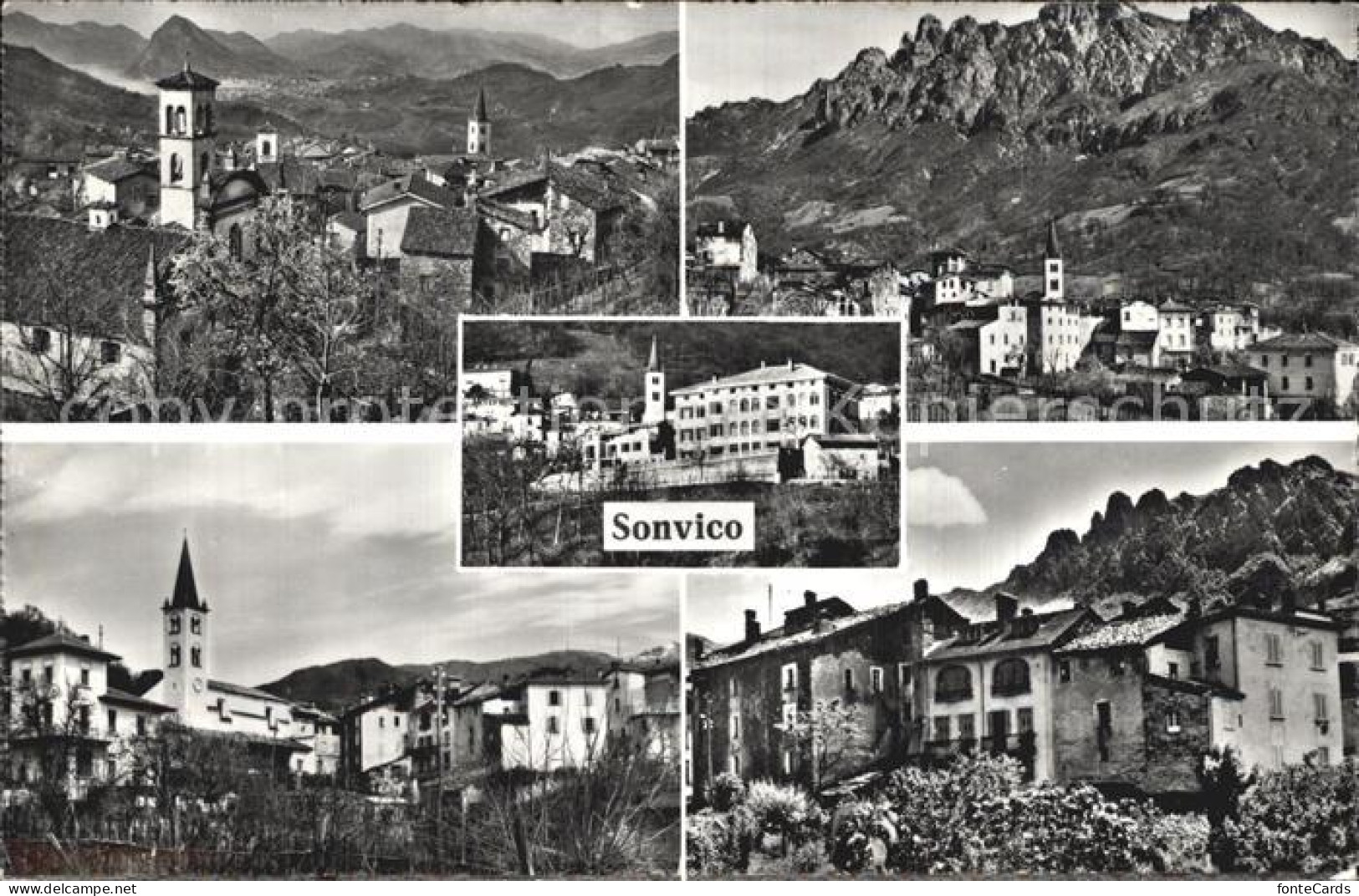 Sonvico Stadtansicht