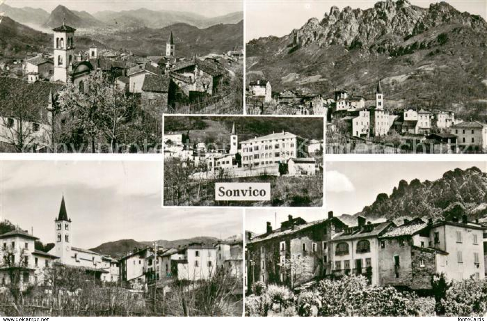 Sonvico TI Teilansichten