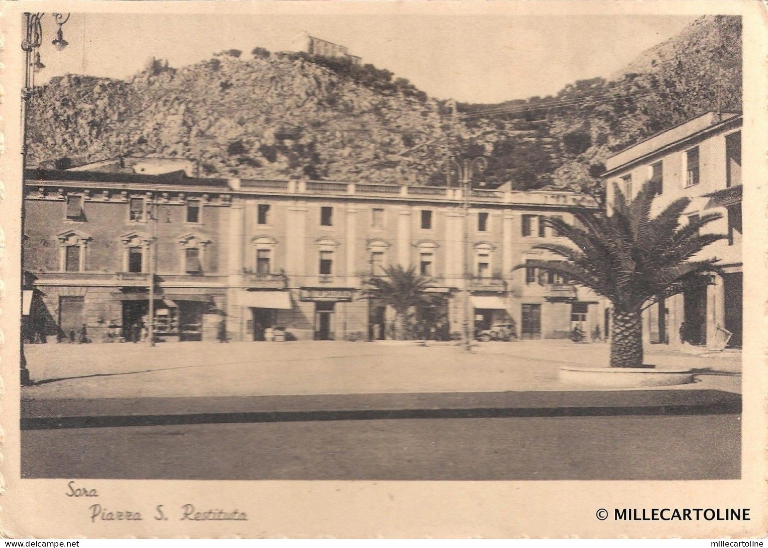 SORA - Piazza S. Restituta - Sede Compagnia Navigazione Italia-Cosulich