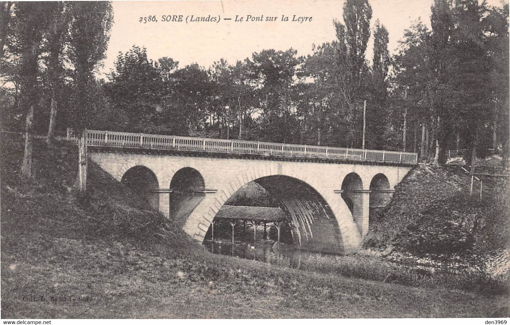 SORE (Landes) - Le Pont sur la Leyre