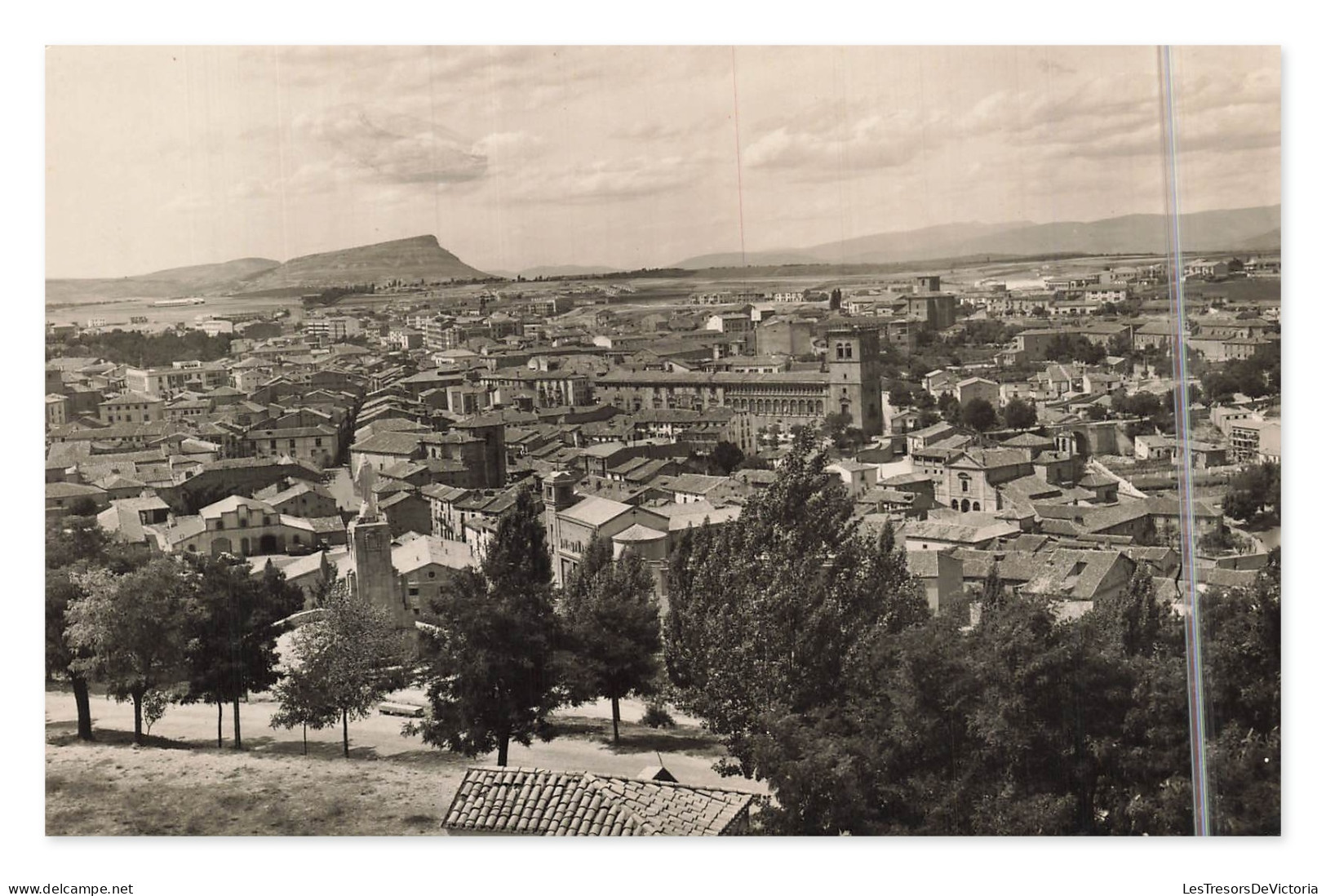 Soria — Vista general, vue générale, CPA, Espagne