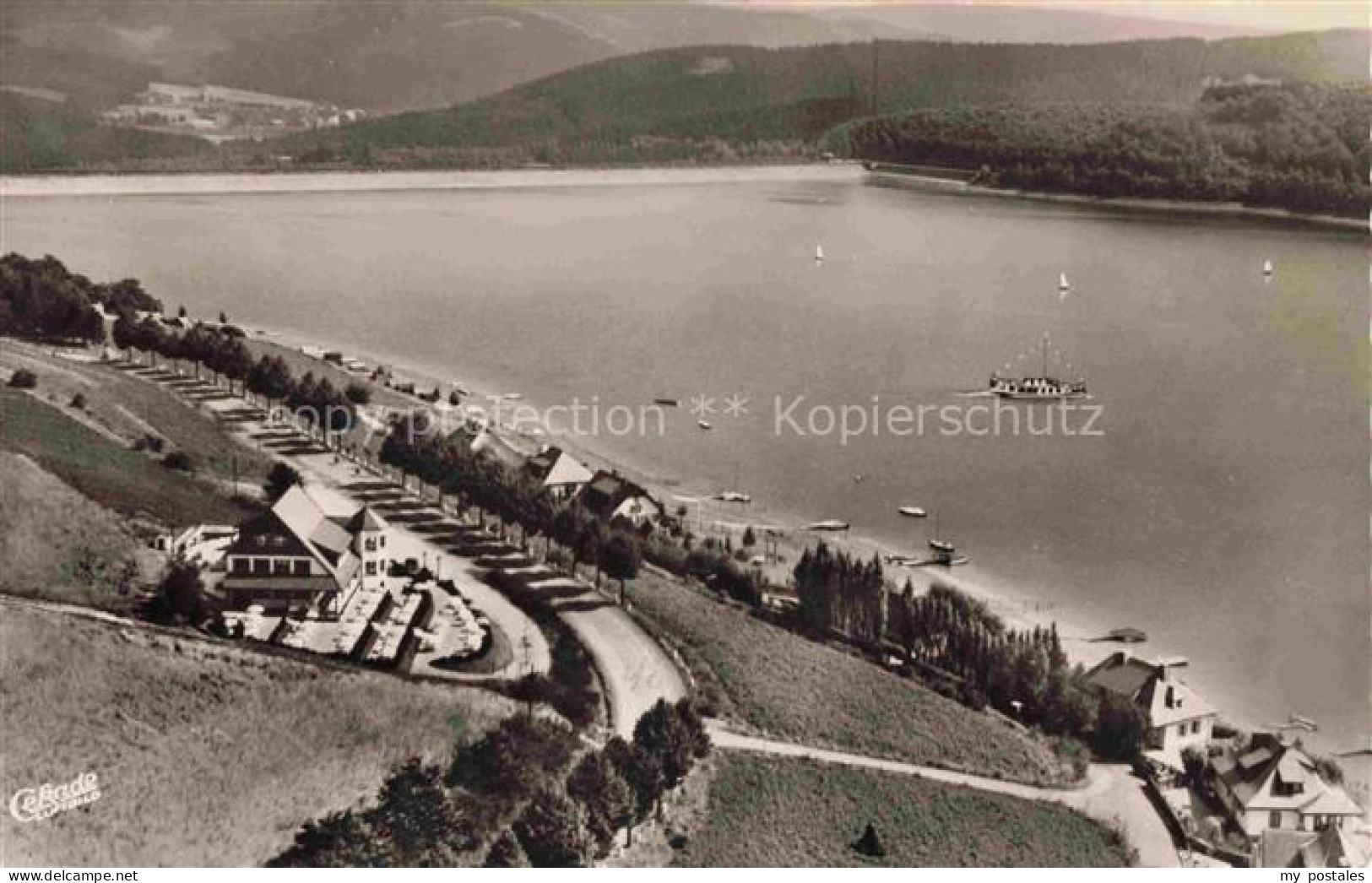 Sorpesee Sauerland SUNDERN NRW Fliegeraufnahme