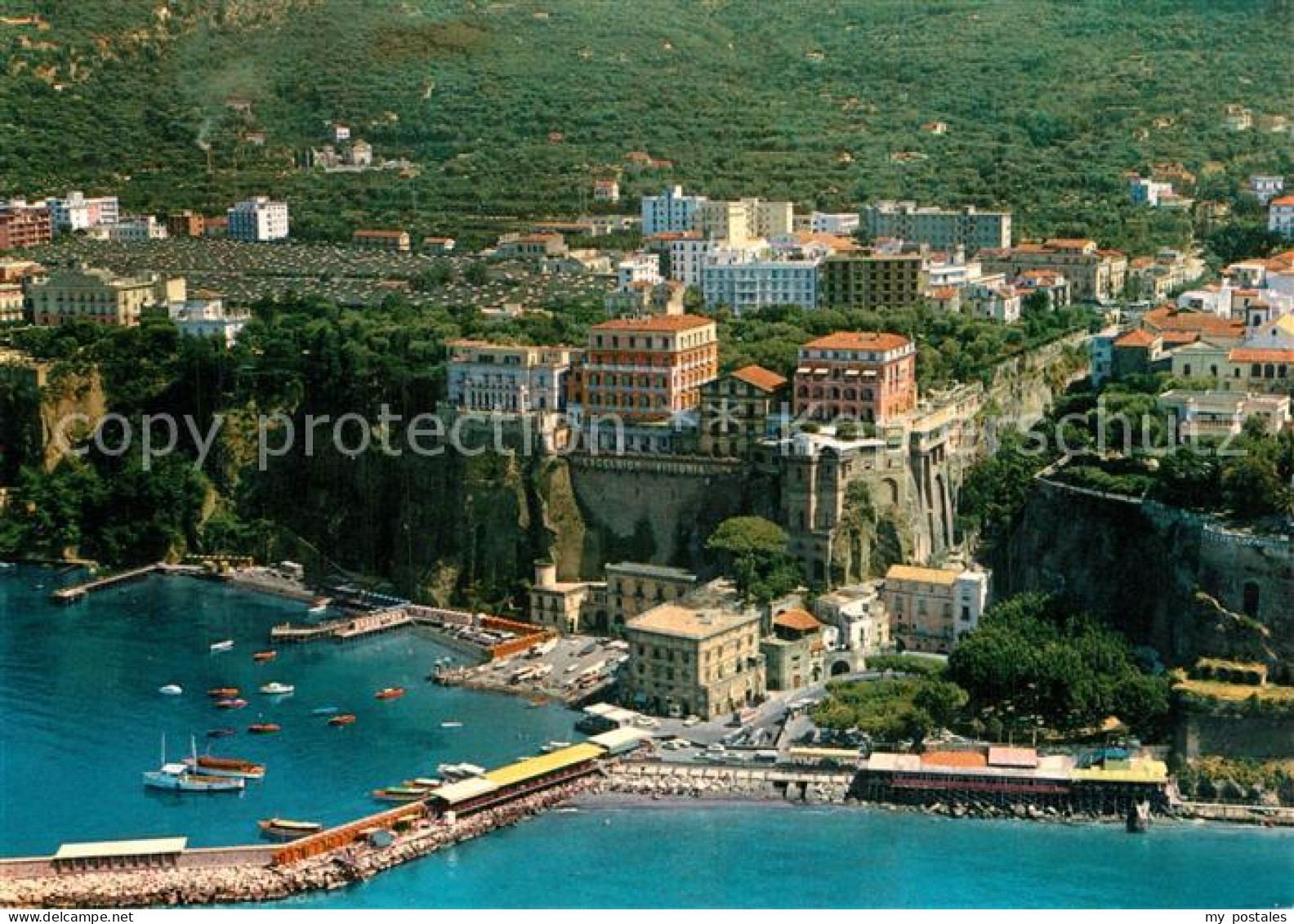 Sorrento Campania Fliegeraufnahme