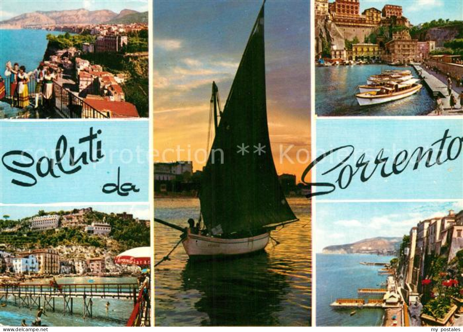 Sorrento Campania Teilansichten