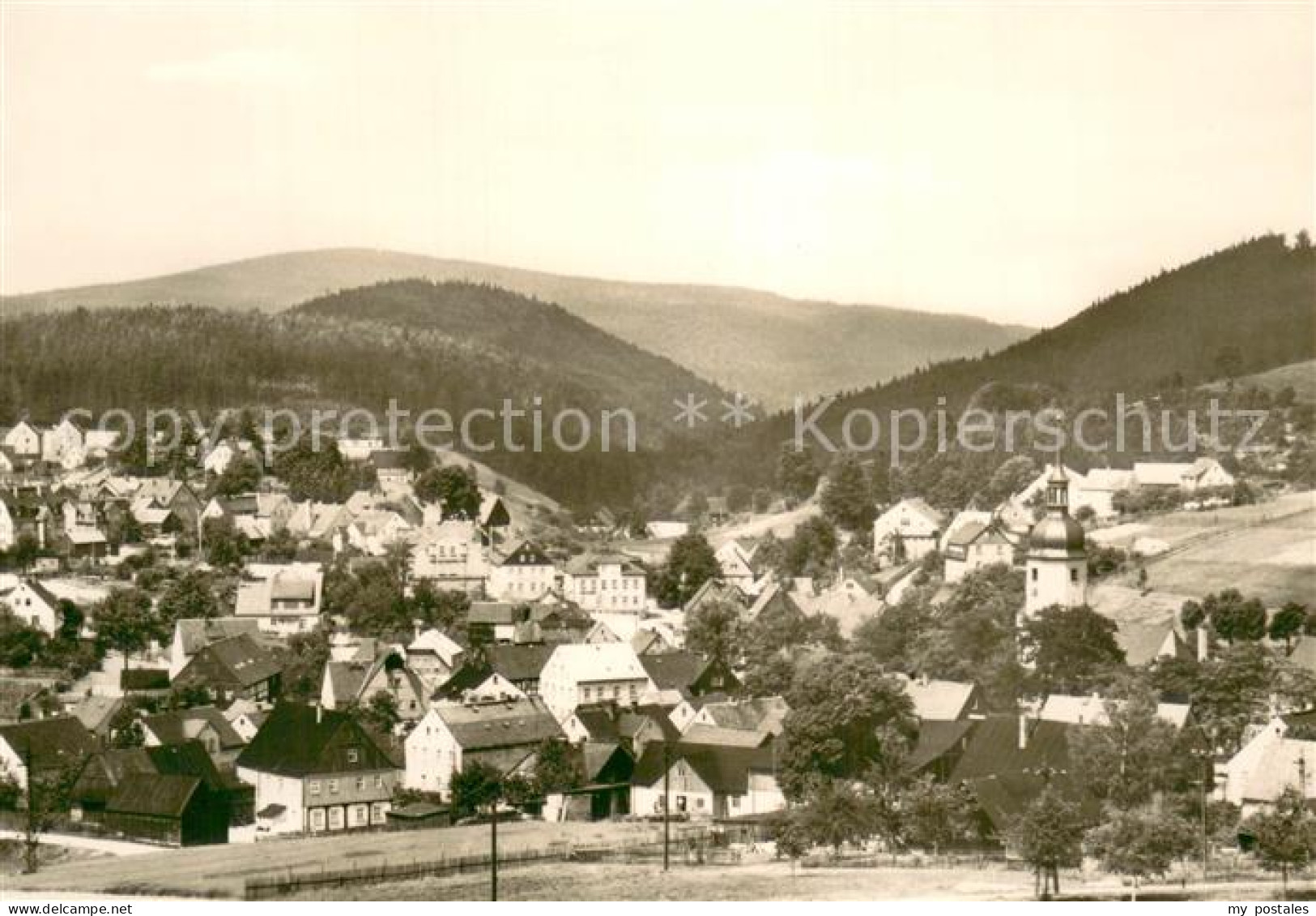 Sosa Erzgebirge Panorama
