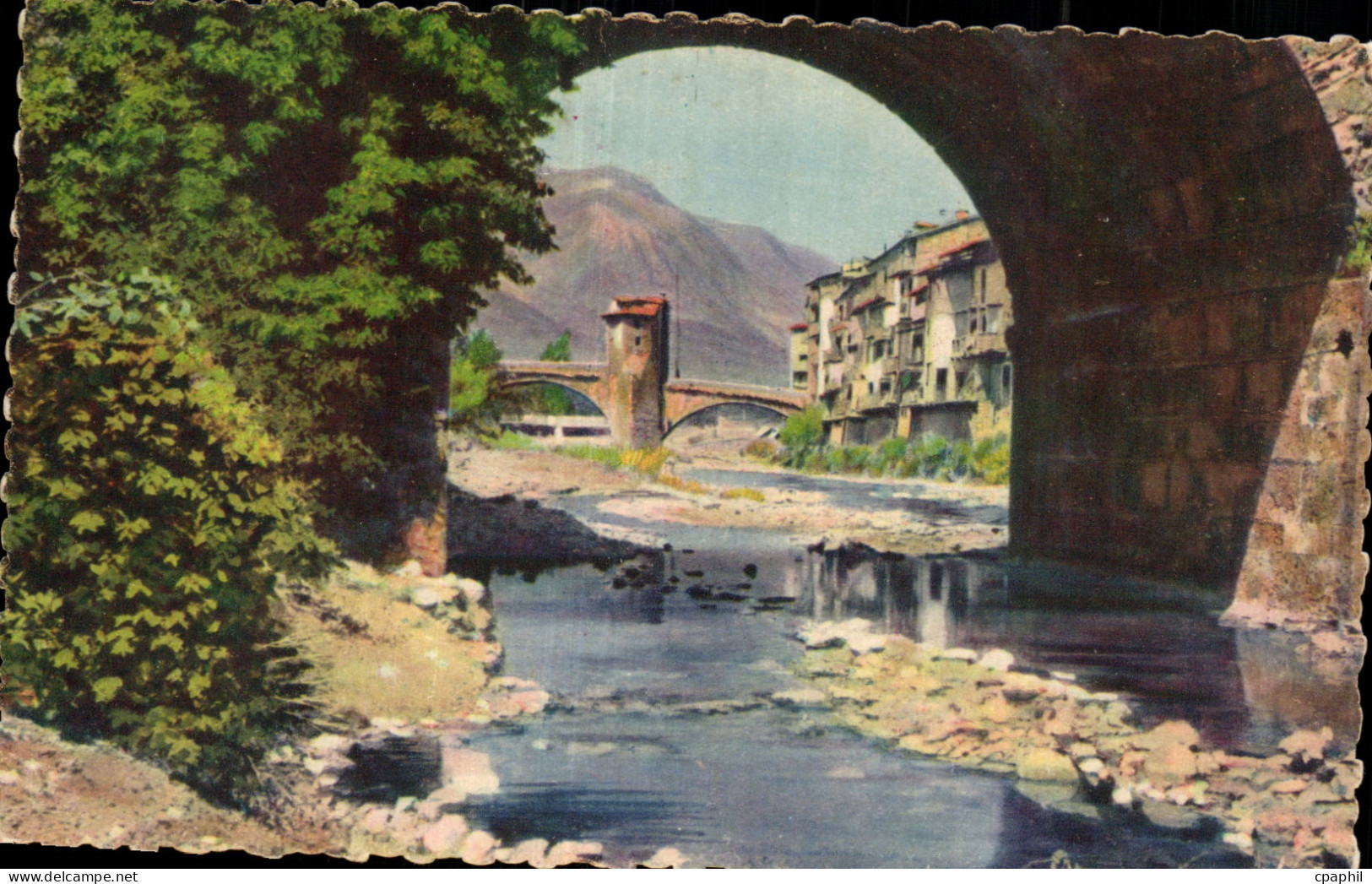 Sospel - Le Vieux Pont - CPA