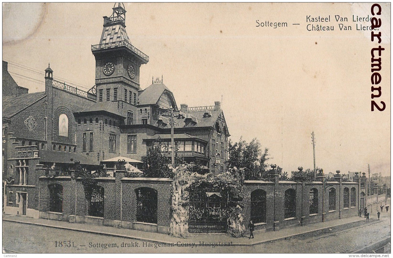 SOTTEGEM CHATEAU VAN LIERDE KASTEEL ZOTTEGEM