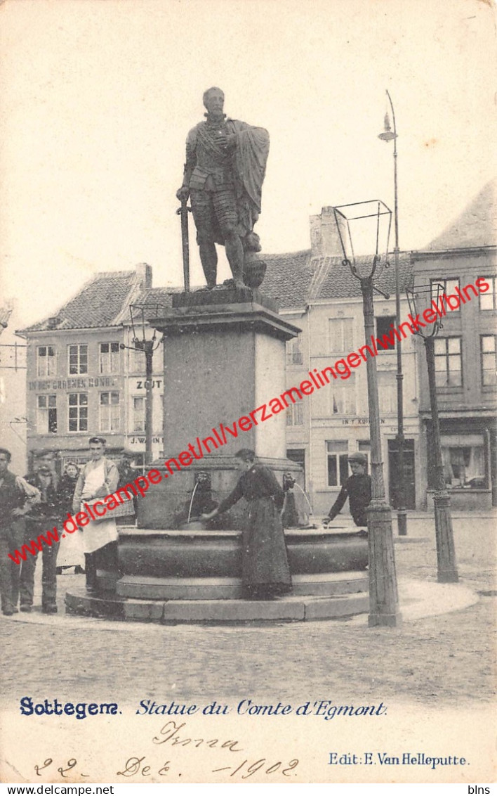 Sottegem - Statue du Comte d'Egmont - Zottegem