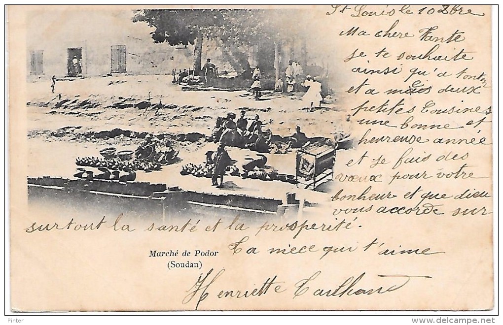 SOUDAN - Marché de PODOR