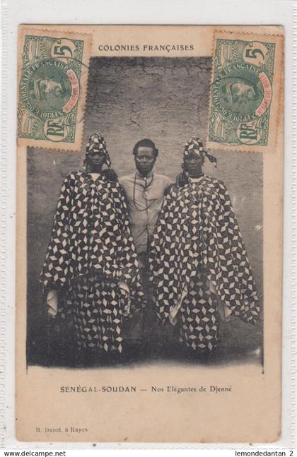 Sénégal-Soudan. Nos Elégantes de Djenné. *