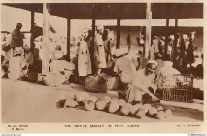 Sudan - Port Sudan , Native market