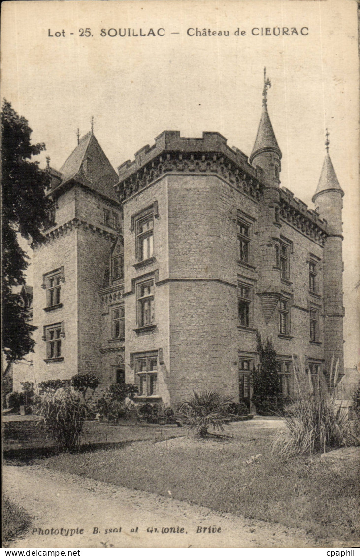 Souillac CPA Chateau de Cieurac