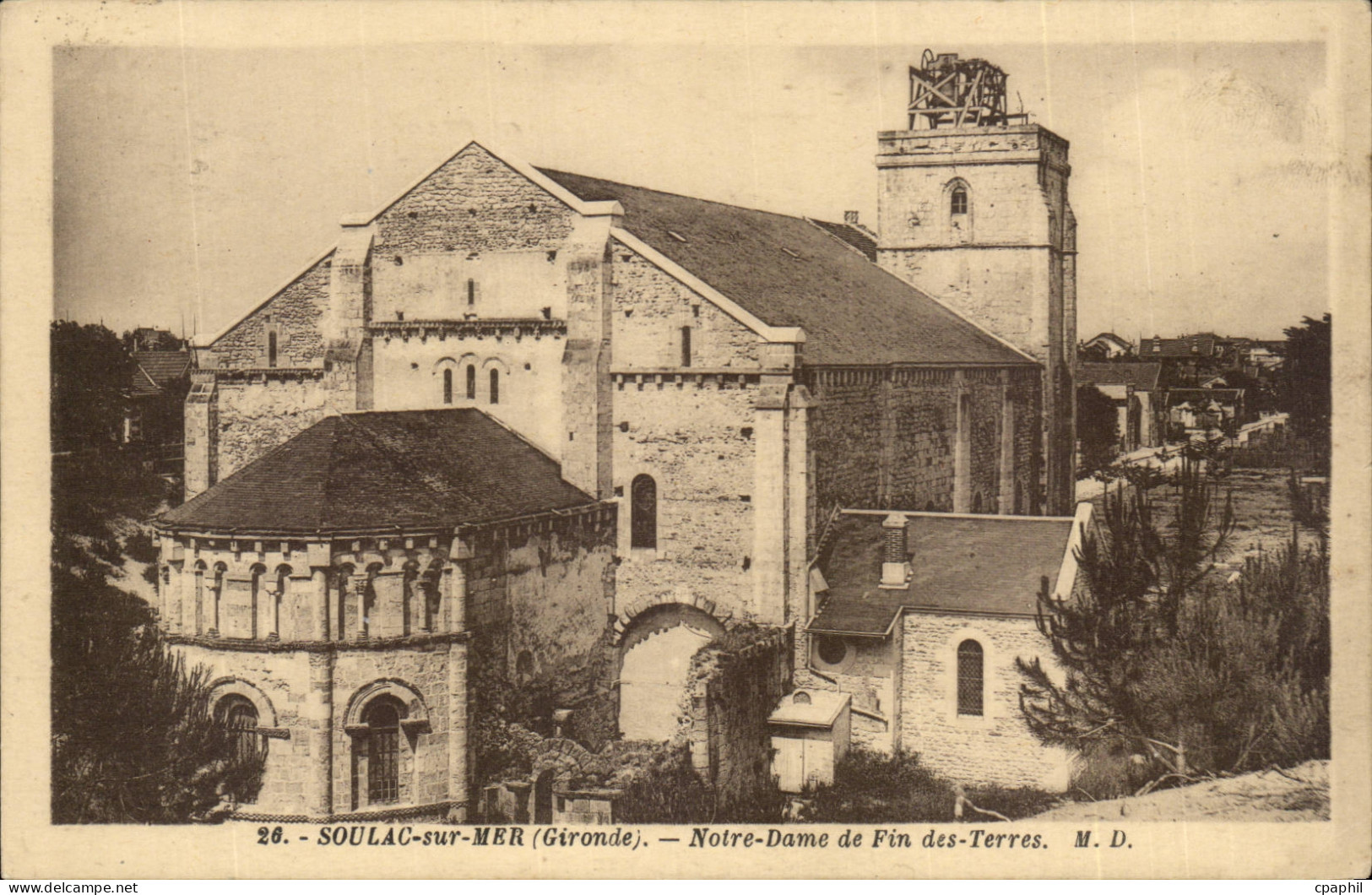 Soulac sur Mer cPA Notre Dame de fin des terres