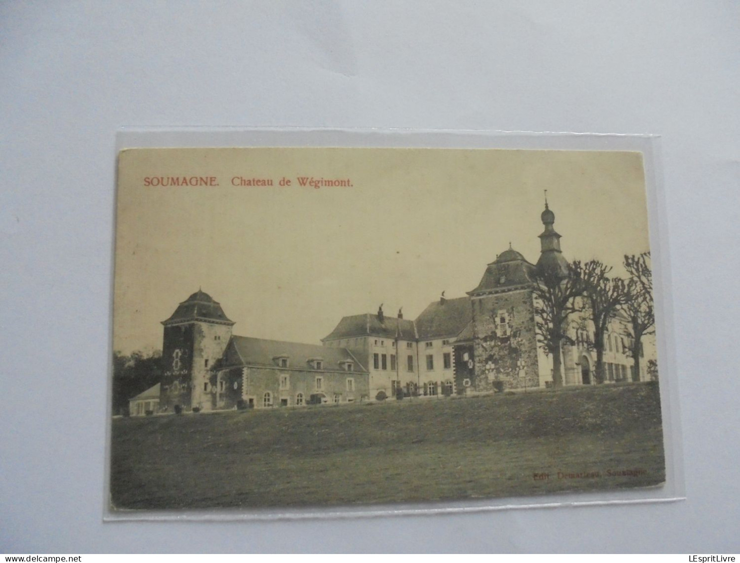 SOUMAGNE Château de Wégimont Carte Postale Précurseur Postcard CP PK