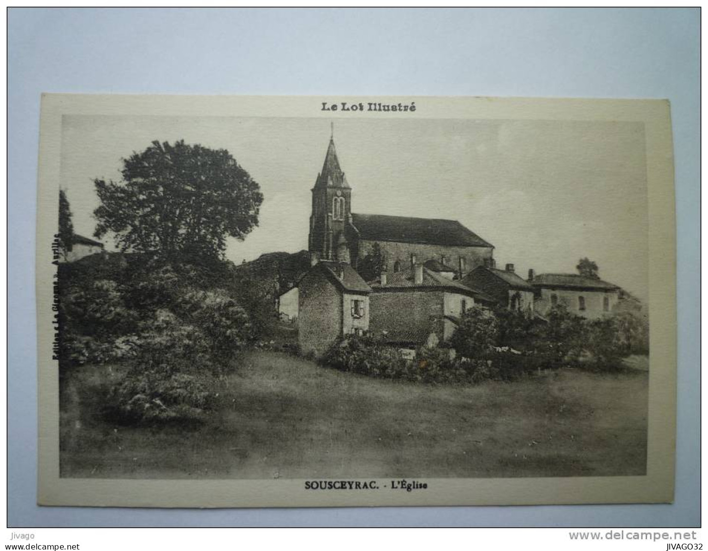 SOUSCEYRAC  (Lot)  :  L'EGLISE