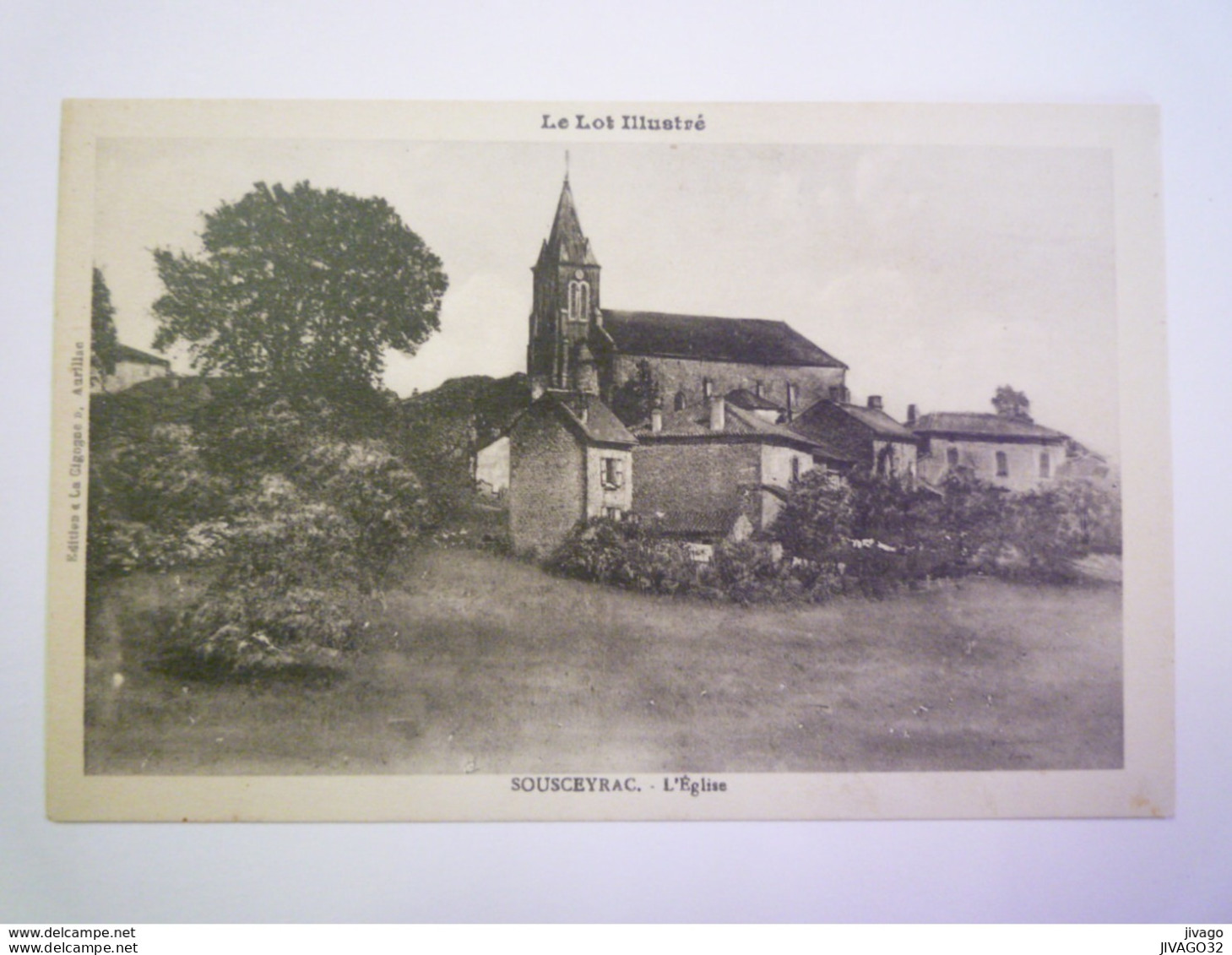 SOUSCEYRAC  (Lot)  :  L'EGLISE