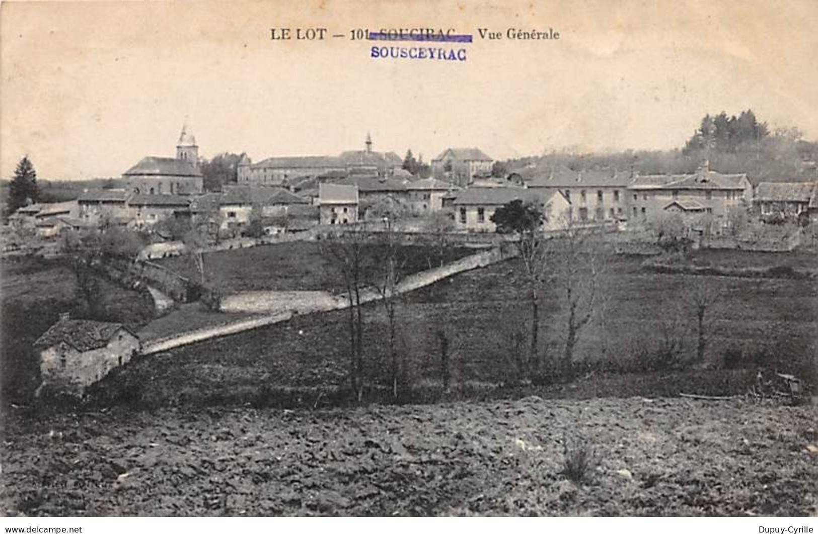 SOUSCEYRAC - Vue générale - état