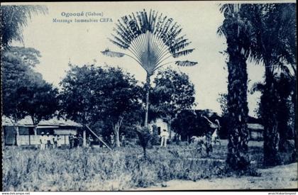 CPA Ogooué Gabun, Massanga Immeubles CEFA