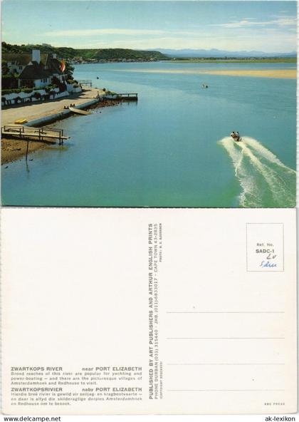 Postcard Port Elizabeth ZWARTKOPS RIVER near PORT ELIZABETH 1970