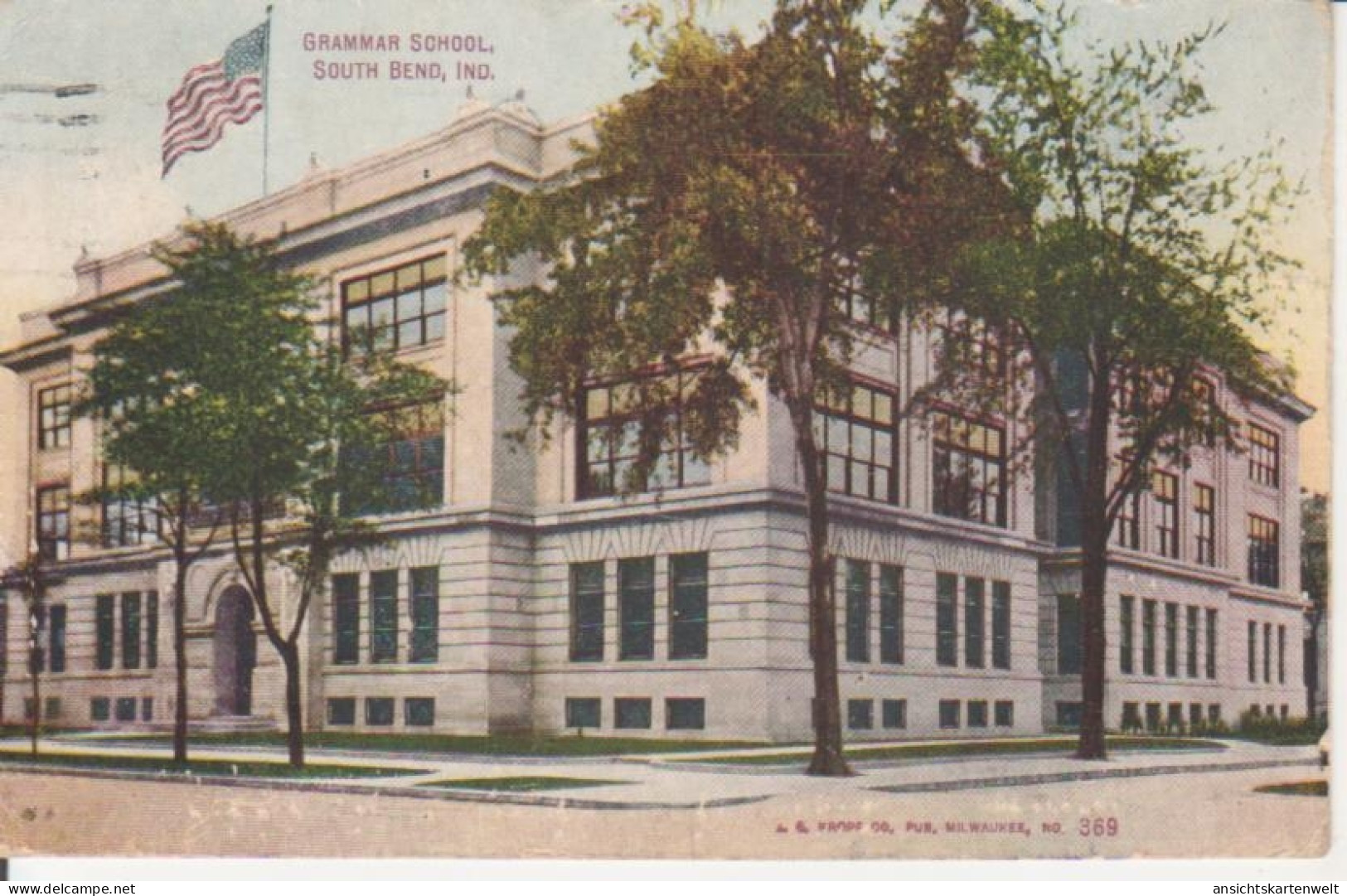 South Bend, Ind. Grammar School gl1913 #204.098