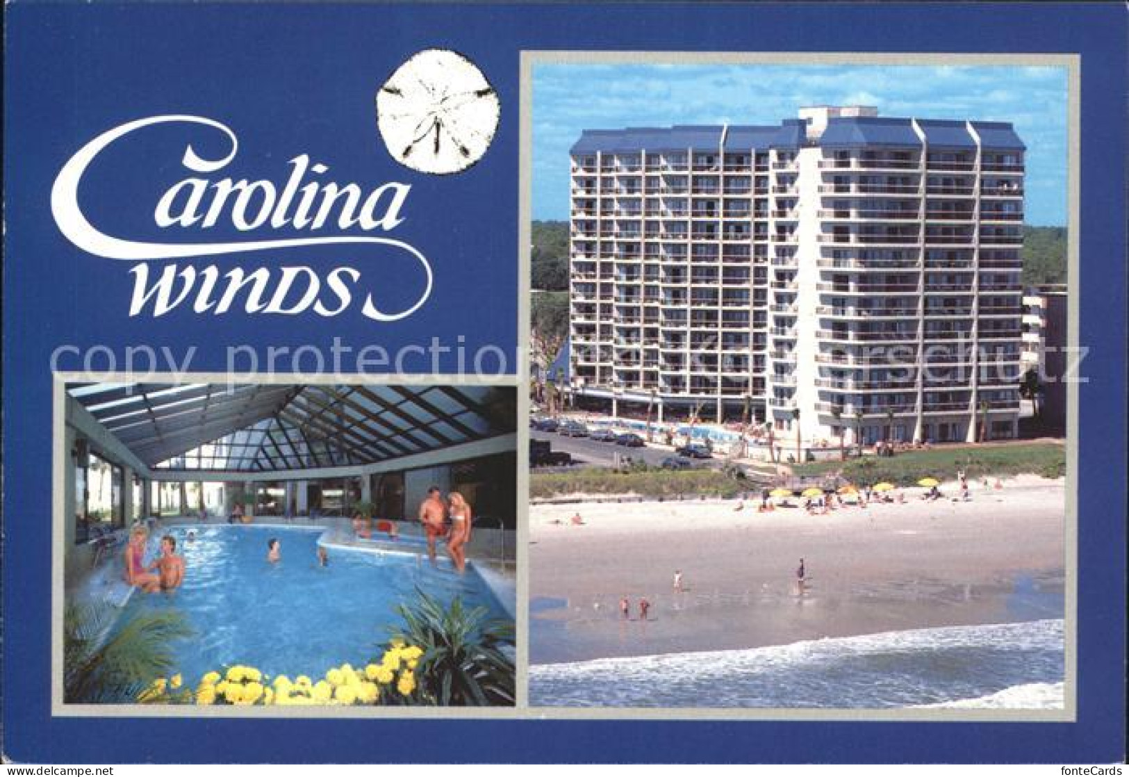South Carolina US-State Carolina Winds Hotel