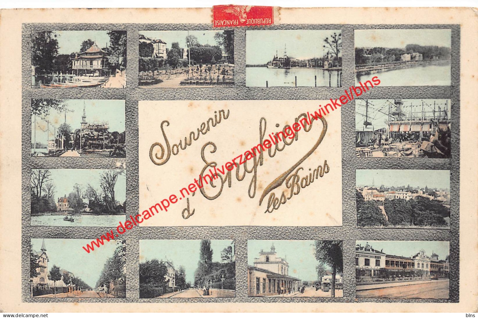 Souvenir d'Enghien les Bains - Enghien les Bains - (95) Val d'Oise