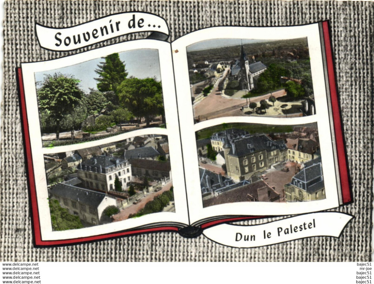 Souvenir de Dun le Palestel "multi vues"