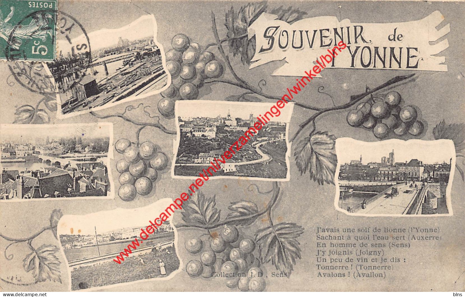 Souvenir de l'Yonne - Yonne - (89) Yonne