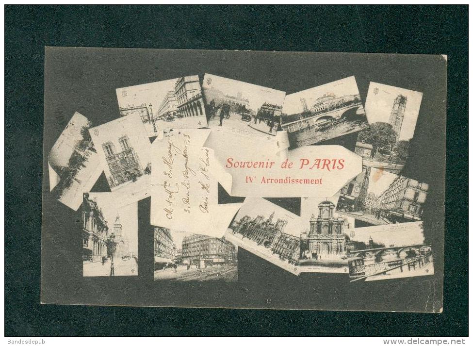 Souvenir de Paris - IV 4è arrondissement ( multivues )