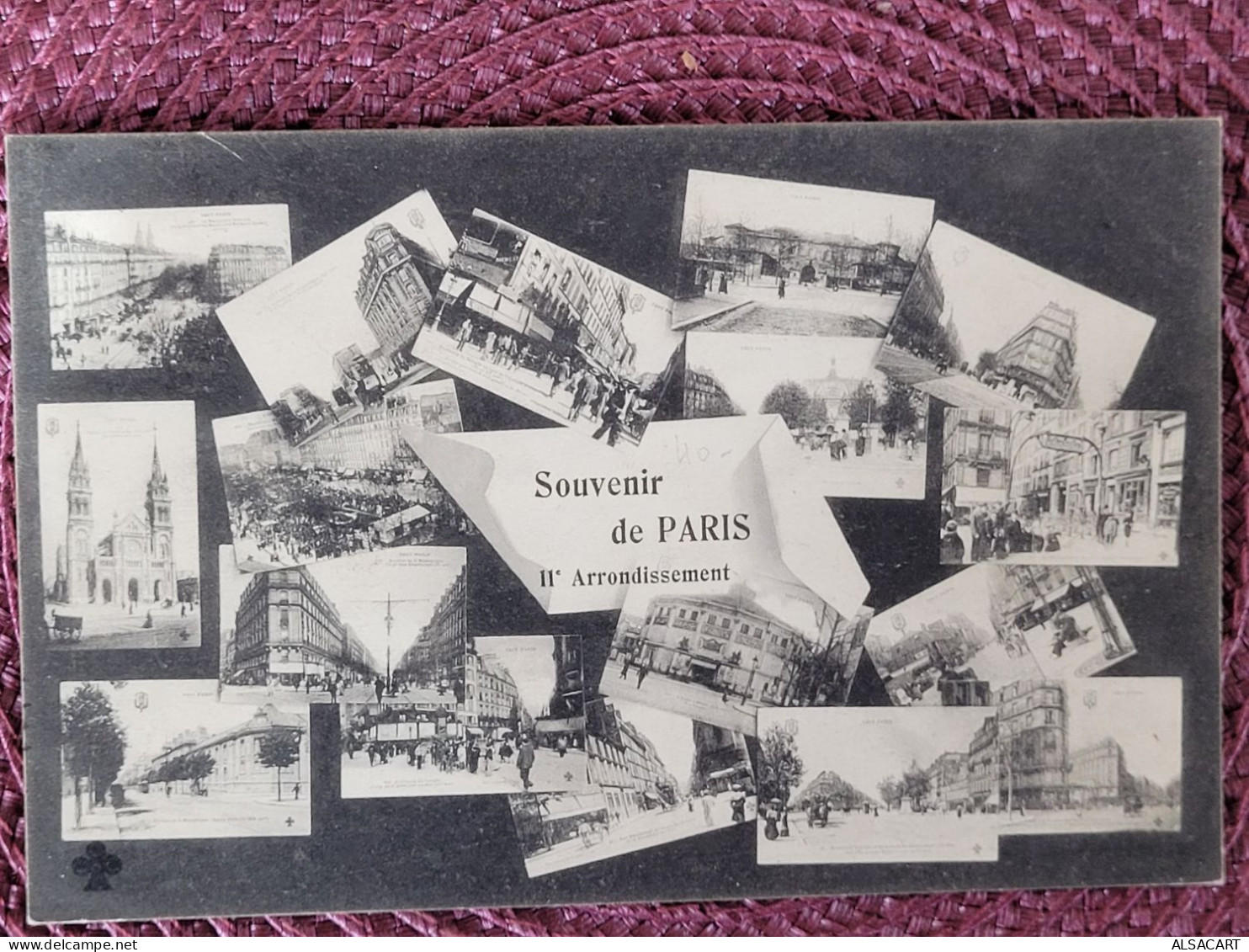 souvenir de paris , multivue , 11 ième